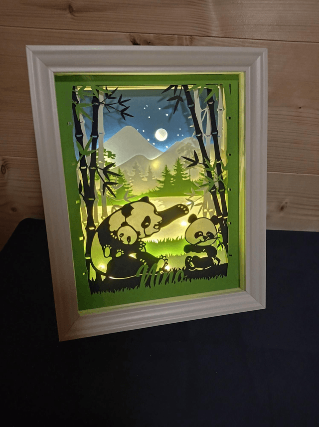 Boîte à lumière "Panda"