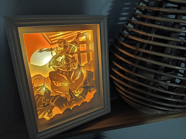 Boîte à lumière "Naruto"