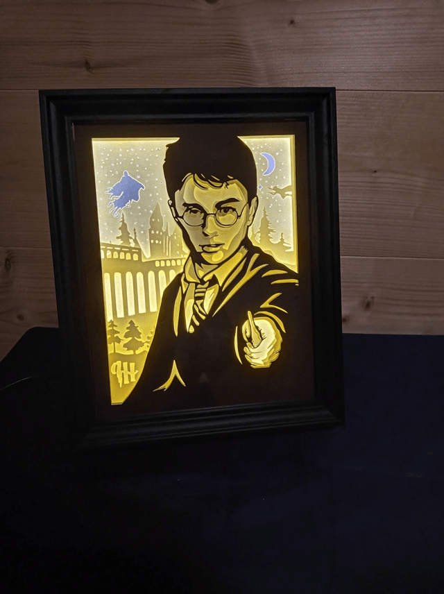 Boîte à lumière "Harry Potter personnage"