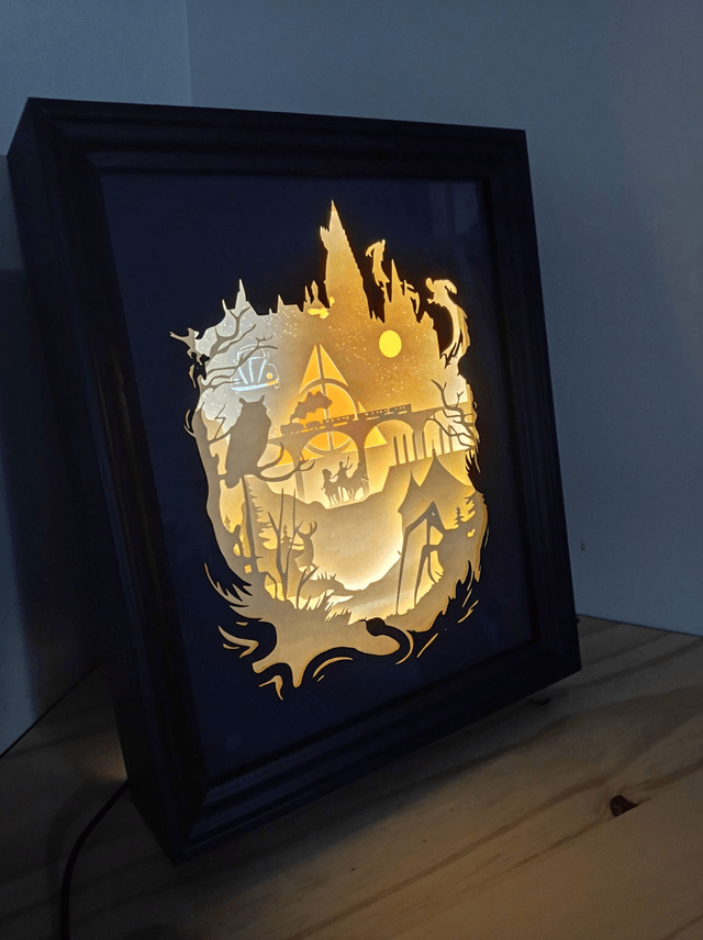 Boîte à lumière "Harry Potter "