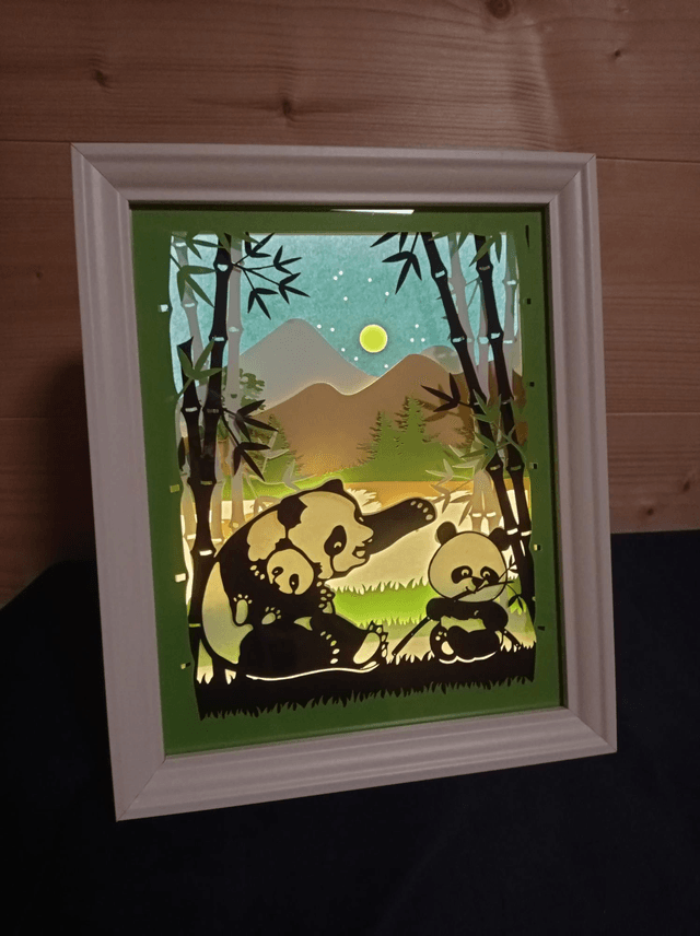 Boîte à lumière "Panda"