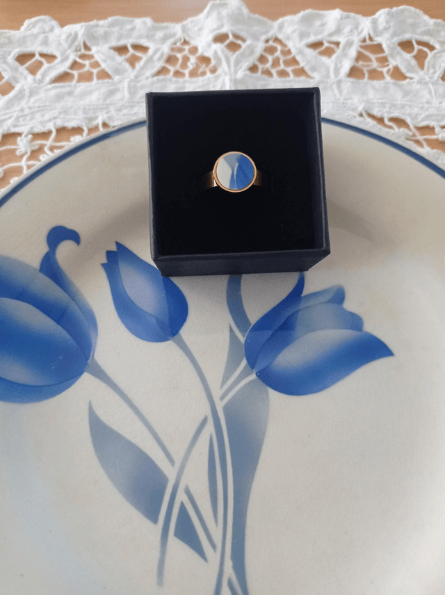 Bague "tulipe" Moulin des Loups 