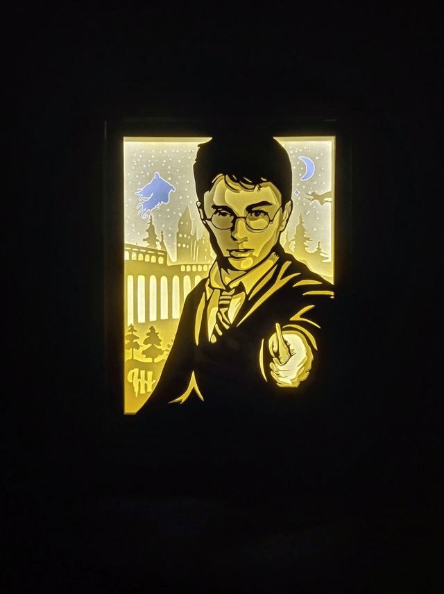 Boîte à lumière "Harry Potter personnage"