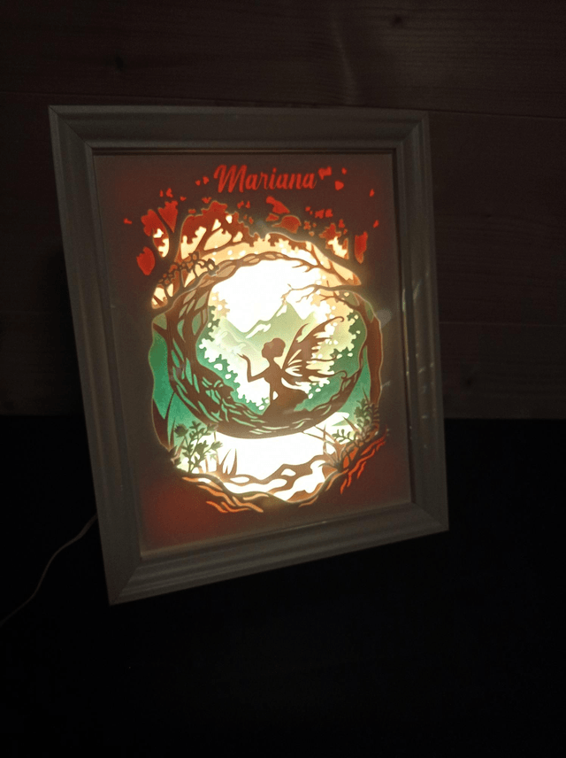 Boîte à lumière "Fée"