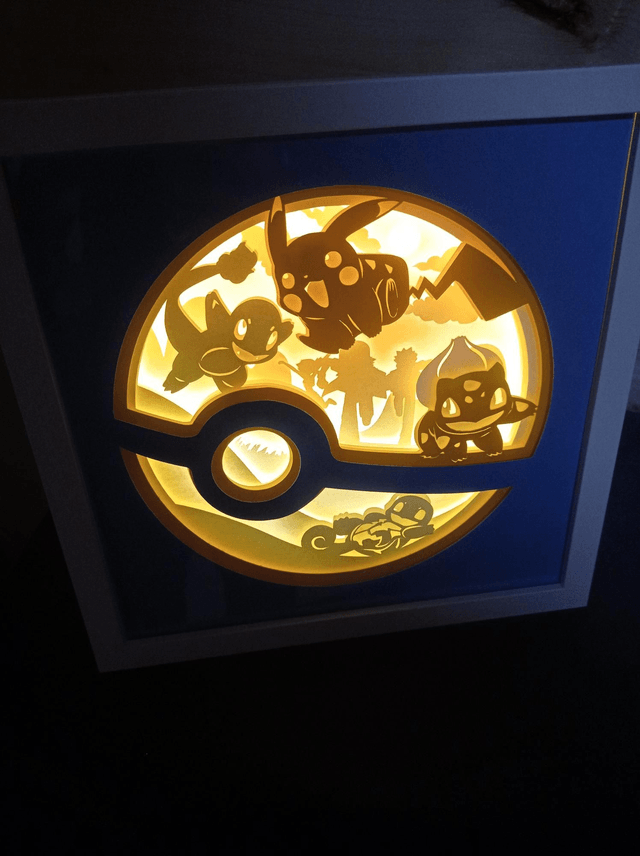Boîte à Lumière "Pokémon"