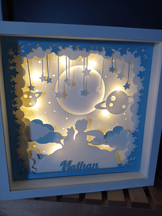 Boîte à lumière &quot;Petit Prince&quot;