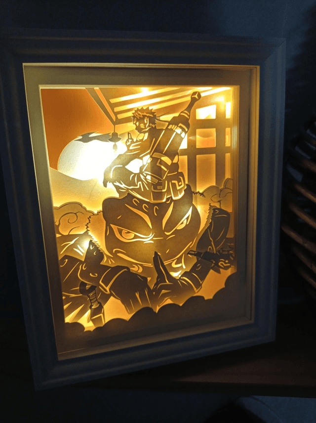 Boîte à lumière &quot;Naruto&quot;